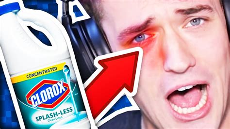 The clorox bleach are suitable for all types of water because their manufacturers have utilized advanced scientific inventions. EYE + BLEACH = ??? - YouTube