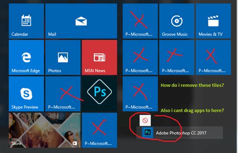 How To Remove These Tiles Solved Windows 10 Forums