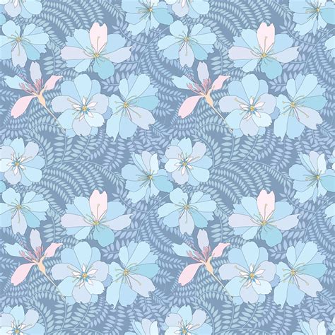 Free Floral Pattern Textures Floral Seamless Pattern Flower