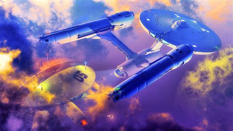 Fondos De Pantalla Star Trek Nave Espacial Uss Enterprise Obra De