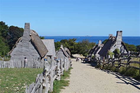 The Pilgrims Celebrated The First Thanksgiving In The Plymouth Plantation A British Colony