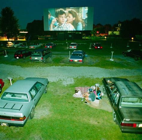 That would be movie screenings in a queens restaurant's parking lot, where scoring tickets is now a competitive sport. A look back at drive-in movie theaters across America