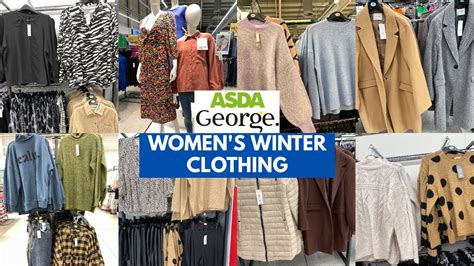 asda george womens winter clothing sept 2022 george clothing asda haul travelandshop with