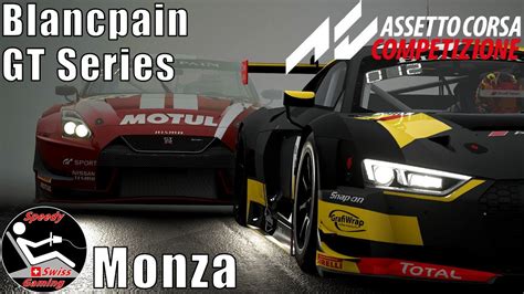 Assetto Corsa Competizione Blancpain GT Series Monza Bei Regen CH