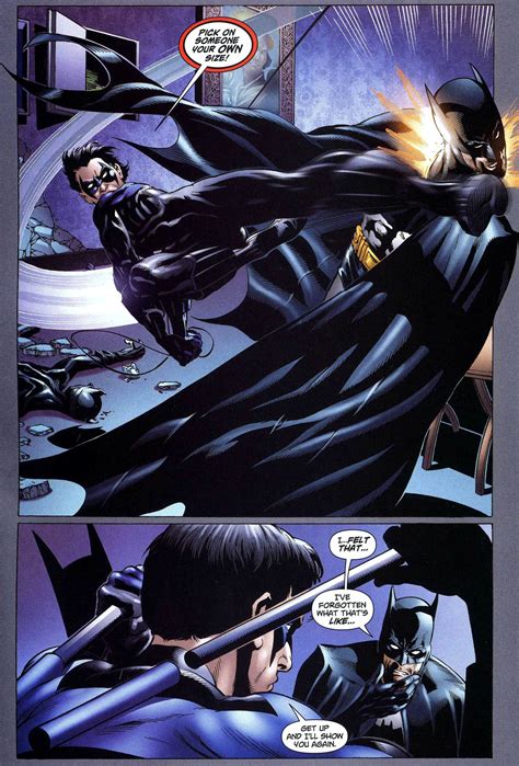 Batman Vs Nightwing After Batman Was Infected With Superman S Abilities By Banshee