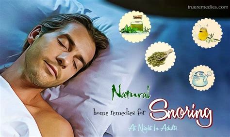 25 home remedies for snoring at night in adults