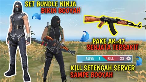 Garena free fire mod game is really popular shooting action mod game. Set Bundle Ninja Bikin Booyah - garena free fire - YouTube