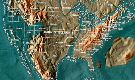 Future Map Of The United States By Gordon Michael Scallion Published