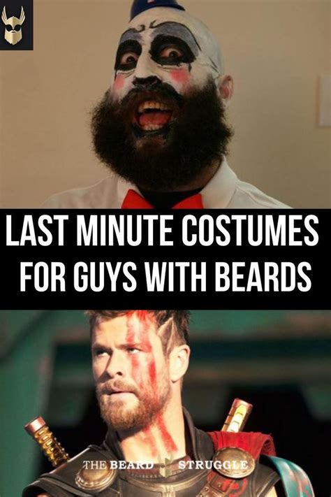 Bearded Frights Fun Halloween Costume Ideas For The Bearded Men