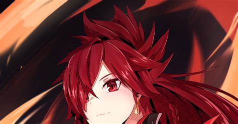 Elsword Elesis Commission Com Flame Lord Elesis Pixiv