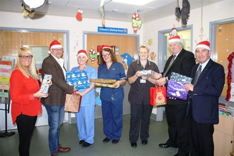 Blackpool Round Table Members Donate Presents To Young Patients