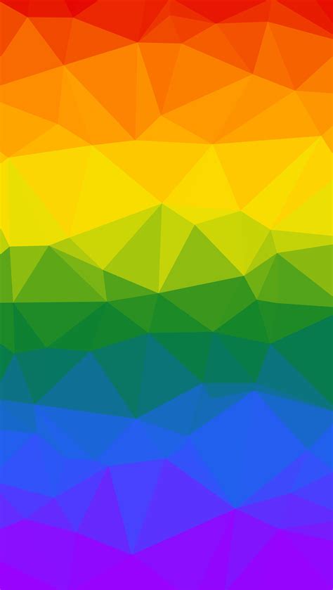 Rainbow Aesthetic Background Pride