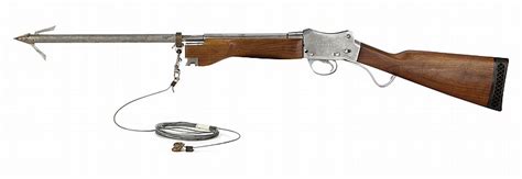 Robert Shaw Quint Hero Harpoon Rifle From Jaws