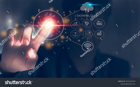 Internet Things Digital Transformation Management New Stock Photo