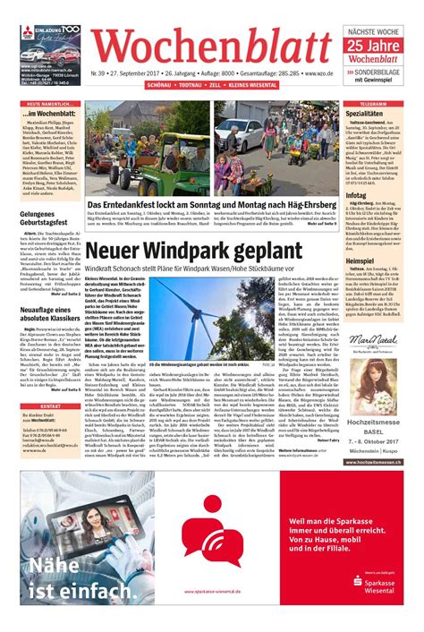 → infos zu wölblin garage gmbh in lörrach · 73 bewertungen adresse: Calaméo - Wochenblatt-oberes-Wiesental