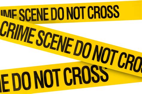 Crime Scene Do Not Cross Barricade Tape 3 X 100 • Bright Yellow With A Bold Black Print For High