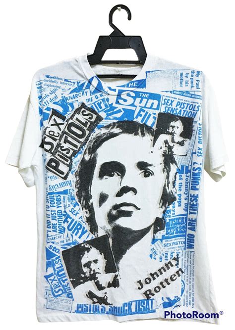 Vintage Vintage 80s Johnny Rotten Sex Pistols T Shirt Grailed