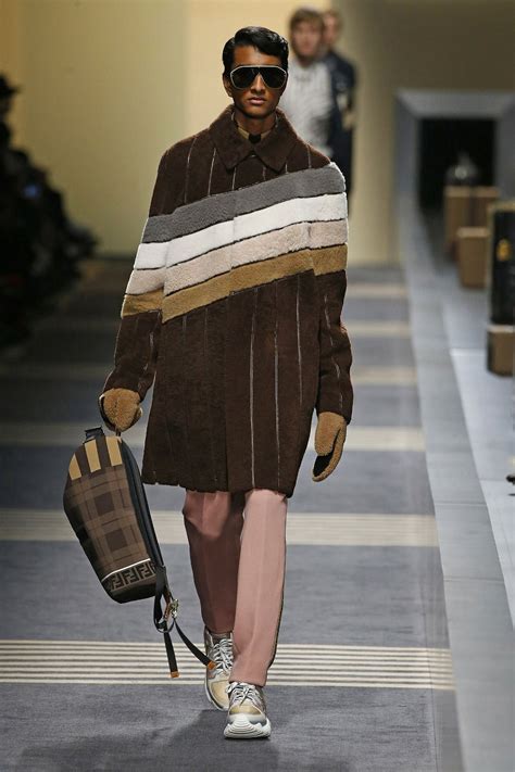 Fendi Menswear Fashion Show Collection Fall Winter 2018 Presented