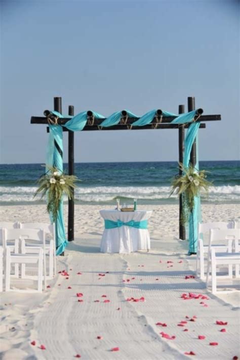 55 Awesome Blue Beach Wedding Ideas