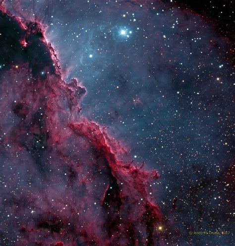 Wonderful Image Of Ngc 6188 Emission Nebula Done Remotely By One Of The