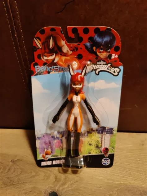 Miraculous Ladybug Bendems Action Figure Rena Rouge Toy Bend Ems