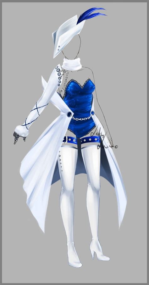 First outline the contours of the shadows in the places indicated in our example, then fill the contours but to draw female anime clothes a little more difficult. Fashion Adoptable Auction - Winter Corset - Starting Bid ...