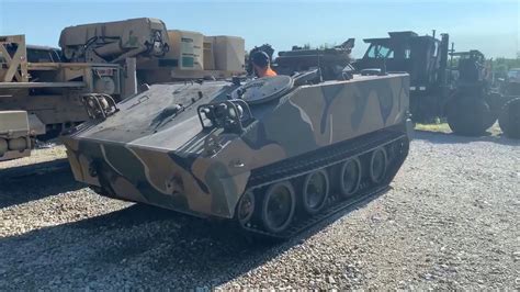 For Sale M114 Tracked Command And Reconnaissance Armored Personnel