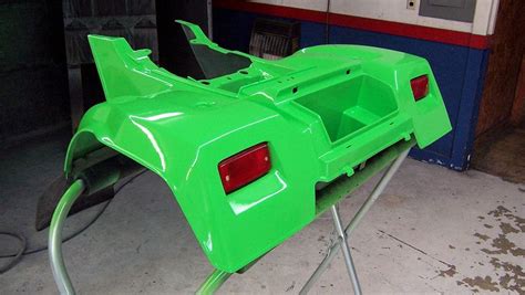 The whole process took a little over 4 hrs total, it was well worth it in my opinion. How to Paint ATV Plastic