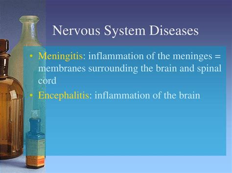 Ppt Infectious Diseases Of The Nervous System Powerpoint Presentation