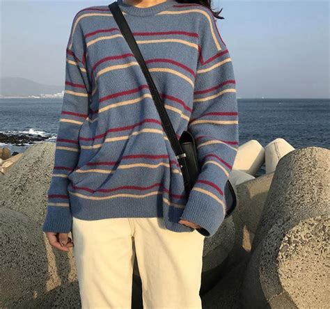 Soft Autumn Knitted Sweater Cosmique Studio