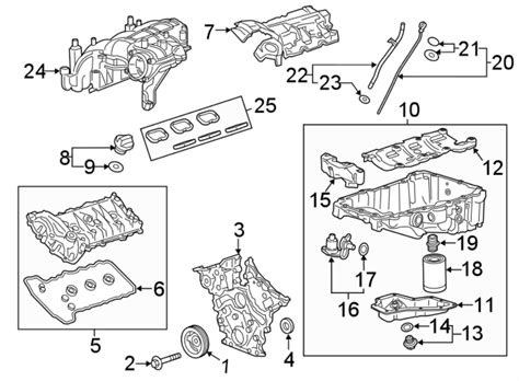 On the six cylinder engine, build date information can be found stamped on a machined pad located on the right side of the cylinder block between the no. Cadillac XT5 Engine Oil Dipstick. 3.6 LITER. 3.6L ...