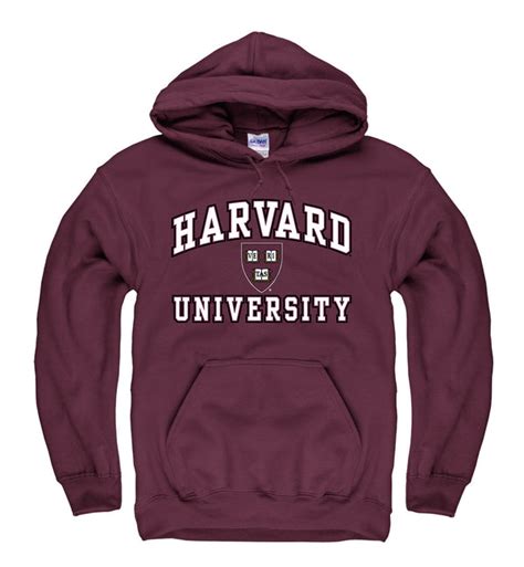 harvard university men s hoodie sweatshirt maroon shop college wear