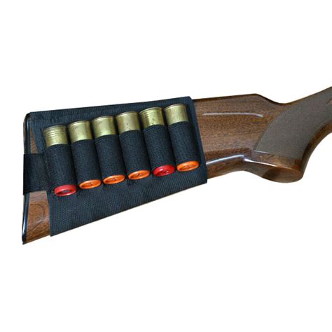 New Ace Case 6 Round Shotgun Buttstock Bullet Bandshell Holder For
