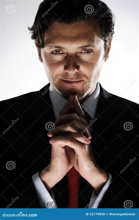 Evil Business Portrait Stock Photo Image Of Dramatic 22774830