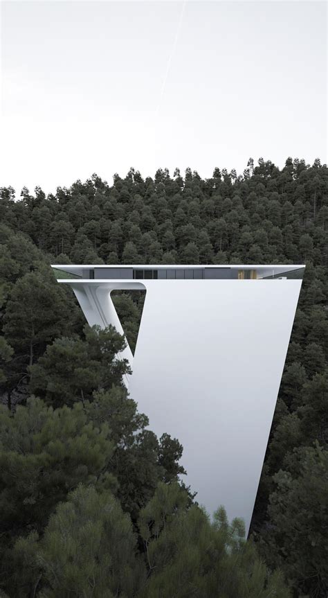 In his post, vlasov has also used hashtags such as #design and #concept, thus indicating that the building is not real. PUTIN HOUSE in Sochi, Russia designed by|Visualization