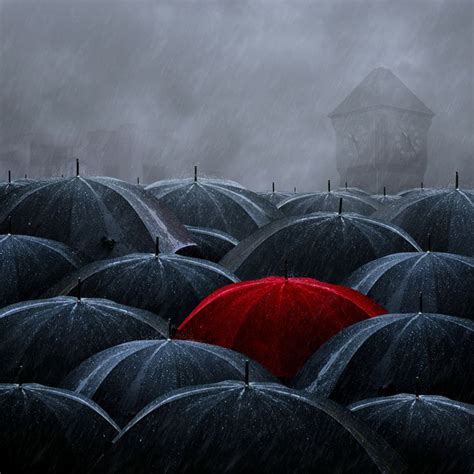 Dare To Be Different Photographer Photodomcom Red Umbrella