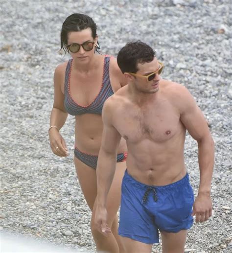 Topless Jamie Dornan Joined By His Wife As He Films Racy Scenes With