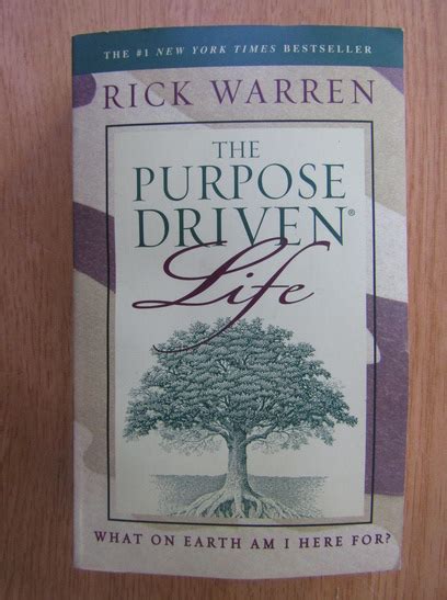 Rick Warren The Purpose Driven Life Cumpără