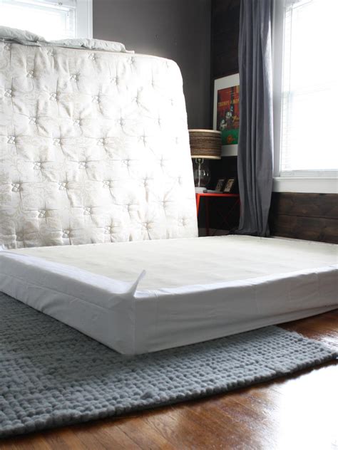 Cover Your Boxspring With An Easy Fabric Wrap How Tos Diy