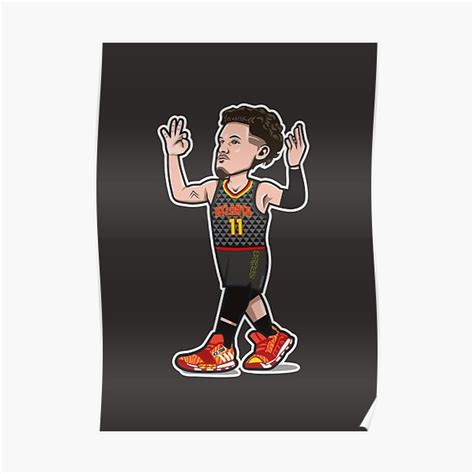 Trae young rubbed it in knicks fans' faces on the way out of new york. Haw Posters | Redbubble