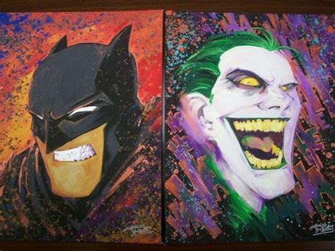 Extra Kool Joker Painting Painting Batman Art