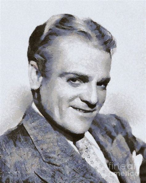 James Cagney Vintage Hollywood Actor Painting By Esoterica Art Agency