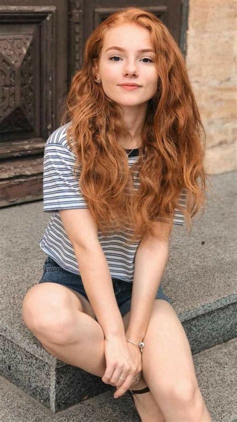 Pin By Papol Heron On Red Haired Red Hair Model Red Hair Blue Eyes