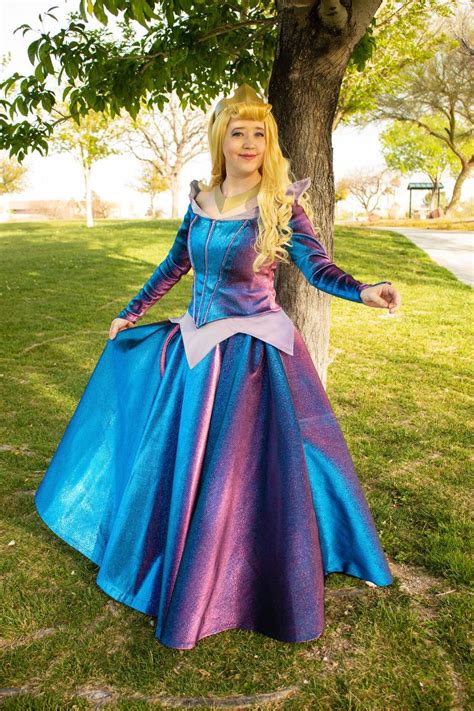 Custom Made Color Changing Aurora Sleeping Beauty Dress Etsy