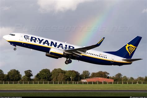Ei Dyc Ryanair Boeing 737 8aswl Photo By Andrea Spoladore Id