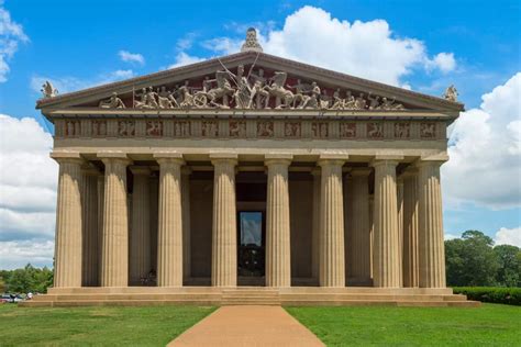 Nashville Tennessee Boasts A Full Size Replica Of The Parthenon