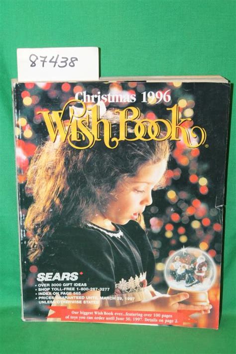 Sears Christmas Wish Book 1996 Canada Catalog By Sears Roebuck Very