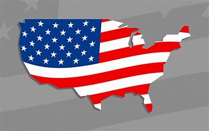 Country America Vector Flag Icon Map Usa