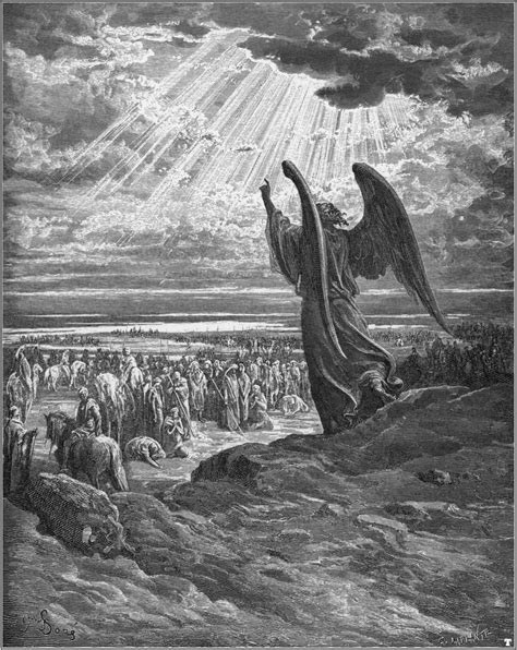 Messenger Of God Angel Art Satanic Art Gustave Dore