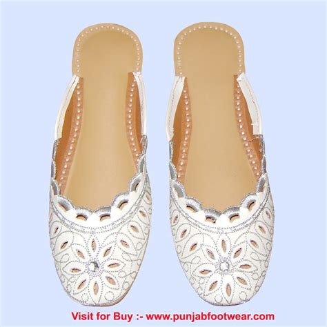 Women Beaded Shoe Designer Shoe Women S Khussa Flat Shoes